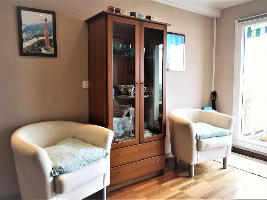 La Prom - A Two Bedroom Apartment With A Sea View Nizza Kültér fotó