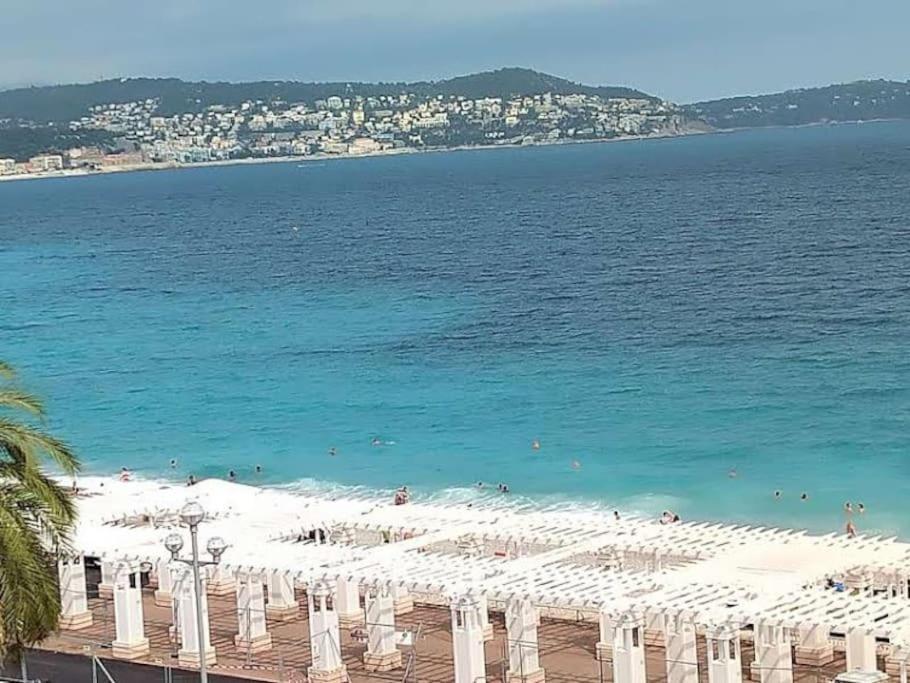 La Prom - A Two Bedroom Apartment With A Sea View Nizza Kültér fotó